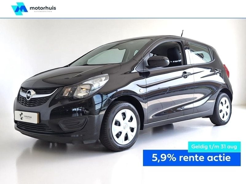 Zwart Gebruikt 2018 Opel Karl Edition Hatchback | € 11.690 (Eerlijke prijs) - Afbeelding 1/4