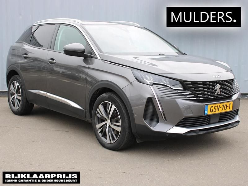 Grijs Gebruikt 2020 Peugeot 3008 Allure SUV | € 22.845 (Eerlijke prijs) - Afbeelding 1/4