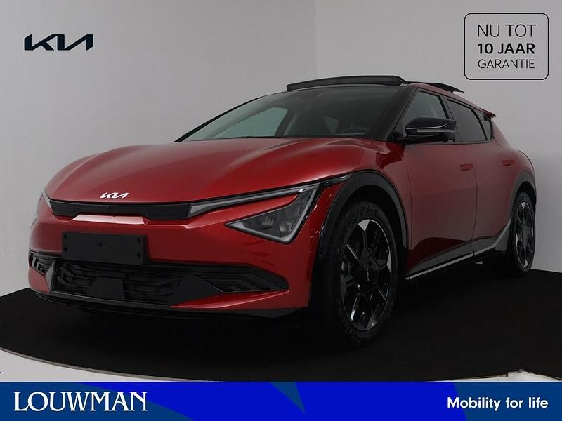 Rood metallic Nieuw 2025 Kia EV6 Advance SUV | € 56.790 (Eerlijke prijs) - Afbeelding 1/4