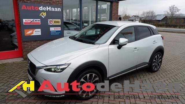 Wit Gebruikt 2019 Mazda CX-3 Sports-Line SUV | € 17.995 (Eerlijke prijs) - Afbeelding 1/4