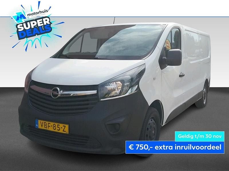 Wit Gebruikt 2019 Opel Vivaro Edition Van | € 9.945 (Super prijs) - Afbeelding 1/4