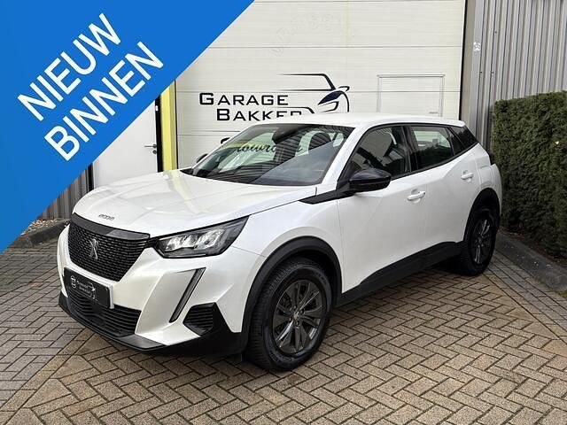 Wit Gebruikt 2021 Peugeot 2008 Active SUV | € 15.950 (Super prijs) - Afbeelding 1/4