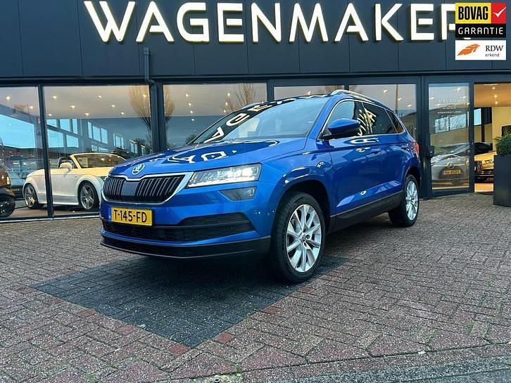 Occasion Skoda Karoq Business Line 150 PK (110 kW) 2020 Blauw (metallic) SUV
