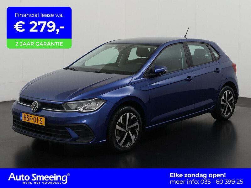 Blauw Gebruikt 2023 VW Polo Life Hatchback | € 22.495 (Eerlijke prijs) - Afbeelding 1/4