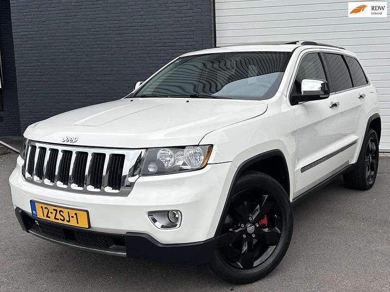 Wit Gebruikt 2011 Jeep Grand Cherokee Overland SUV | € 13.950 - Afbeelding 1/4