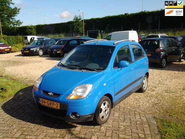 Blauw Gebruikt 2008 Chevrolet Matiz Hatchback | € 3.489 (Duur) - Afbeelding 1/4