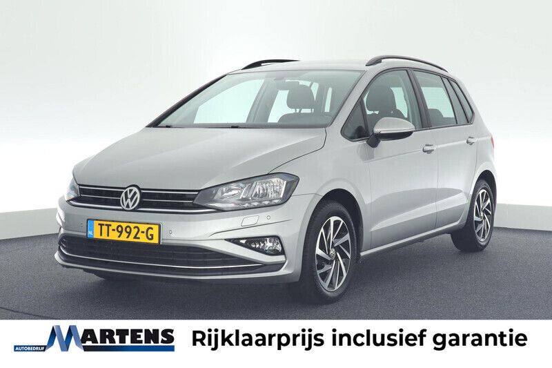 Grijs Gebruikt 2018 VW Golf Sportsvan Comfortline MPV | € 16.949 (Eerlijke prijs) - Afbeelding 1/4