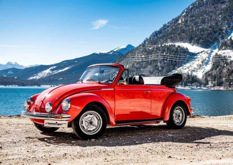 Roodmarsrot Gebruikt 1975 VW Käfer Cabriolet | € 171.000 - Afbeelding 1/4