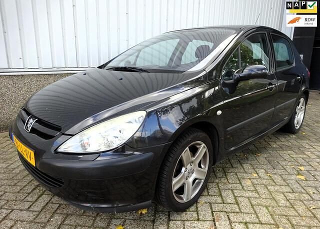 Zwart Gebruikt 2003 Peugeot 307 Hatchback | € 500 (Super prijs) - Afbeelding 1/4