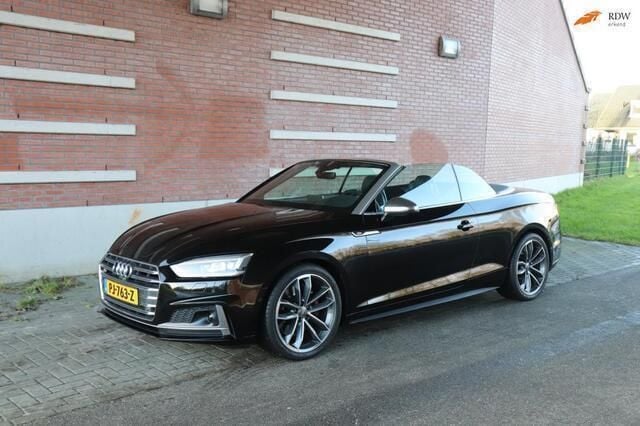 Zwart Gebruikt 2017 Audi S5 Cabriolet Proline Cabriolet | € 35.250 (Eerlijke prijs) - Afbeelding 1/4