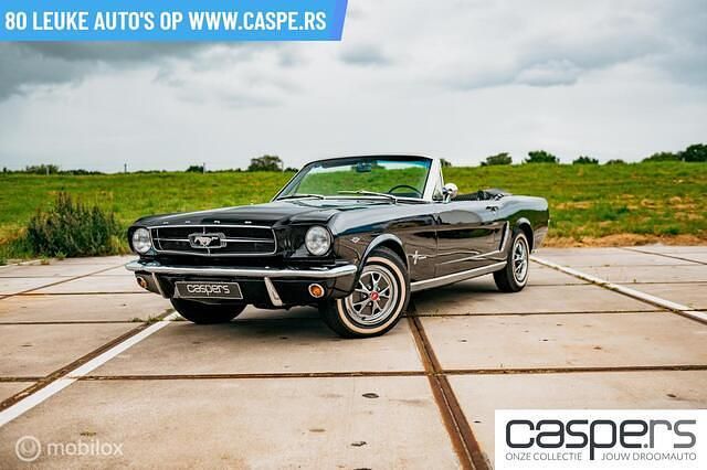 Zwart Gebruikt 1965 Ford Mustang Convertible Cabriolet | € 39.990 - Afbeelding 1/4
