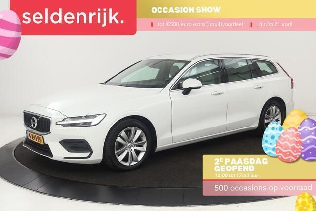Wit Gebruikt 2019 Volvo V60 Stationwagen | € 20.400 (Super prijs) - Afbeelding 1/4