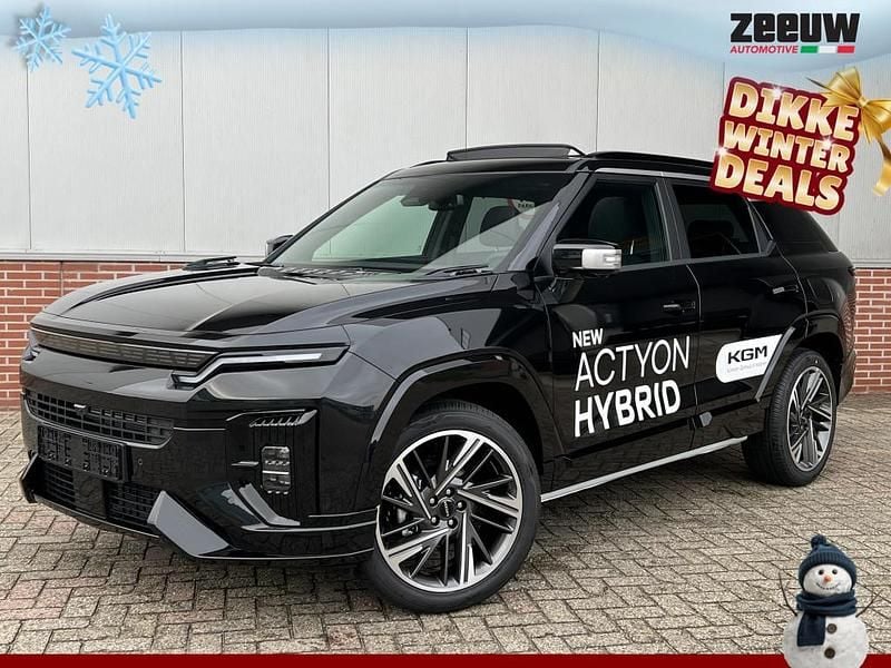 Zwart Nieuw 2025 Ssangyong (KGM) Actyon SUV | € 50.900 - Afbeelding 1/4