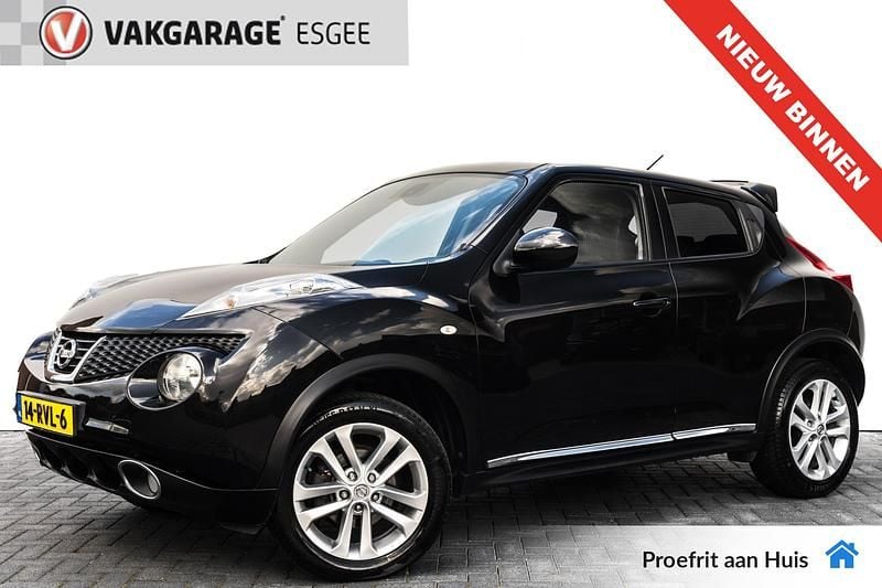 Zwart Gebruikt 2011 Nissan Juke Tekna SUV | € 7.740 (Eerlijke prijs) - Afbeelding 1/4