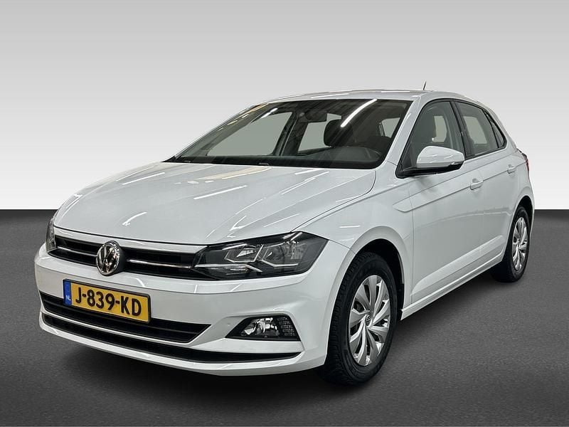 Wit Gebruikt 2020 VW Polo Comfortline Hatchback | € 12.990 (Goede deal) - Afbeelding 1/4