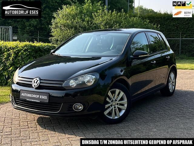 Zwart Gebruikt 2012 VW Golf VII Style Hatchback | € 6.999 (Goede deal) - Afbeelding 1/4
