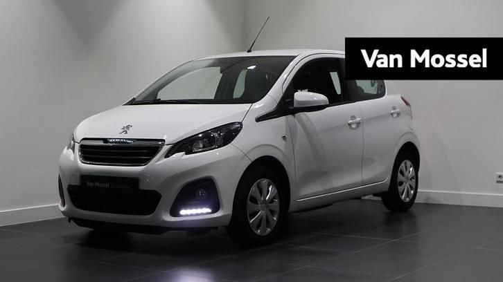 Wit Occasion 2021 Peugeot 108 Active Hatchback | € 10.940 (Eerlijke prijs) - Afbeelding 1/3