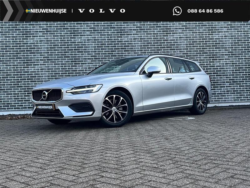 Grijs Occasion 2021 Volvo V60 Core Stationwagen | € 27.894 (Super prijs) - Afbeelding 1/4
