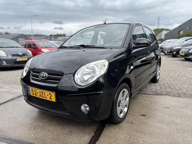 Zwart Gebruikt 2009 Kia Picanto Hatchback | € 3.650 (Eerlijke prijs) - Afbeelding 1/4