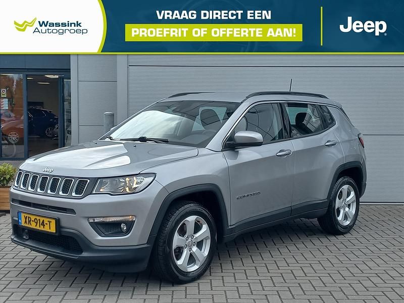 Grijs Gebruikt 2019 Jeep Compass Longitude SUV | € 16.770 (Goede deal) - Afbeelding 1/4