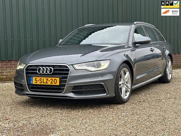 Grijs (metallic) Occasion 2014 Audi A6 Proline Stationwagen | € 12.950 (Goede deal) - Afbeelding 1/4