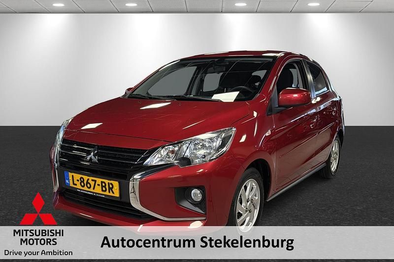 Rood Occasion 2021 Mitsubishi Space Star Active Hatchback | € 15.040 (Eerlijke prijs) - Afbeelding 1/4