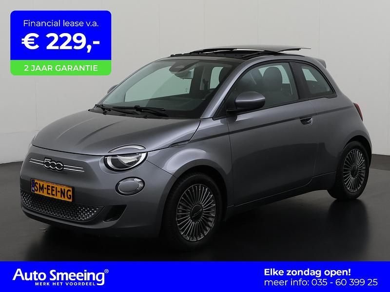 Grijs Gebruikt 2022 Fiat 500e Icon Hatchback | € 17.895 (Eerlijke prijs) - Afbeelding 1/4