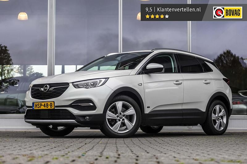 Wit Occasion 2021 Opel Grandland X Elegance SUV | € 21.745 (Goede deal) - Afbeelding 1/4