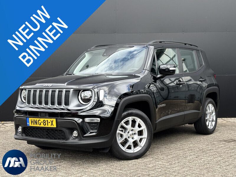 Zwart Nieuw 2025 Jeep Renegade SUV | € 39.900 (Eerlijke prijs) - Afbeelding 1/4