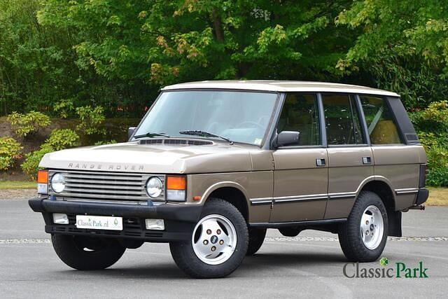 Beige Gebruikt 1987 Land Rover Range Rover SUV | € 14.999 - Afbeelding 1/4