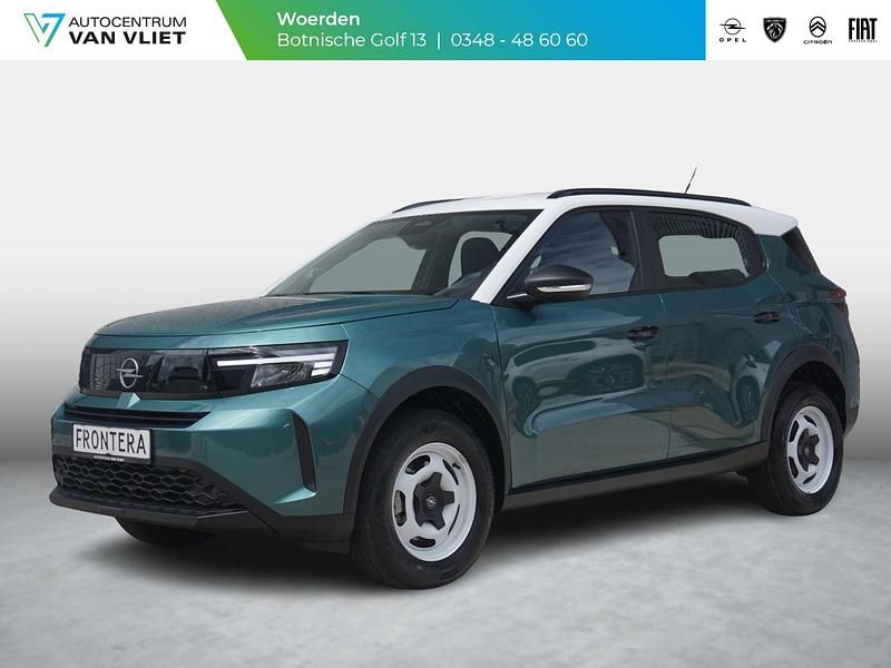 Khaki green Gebruikt 2025 Opel Frontera Edition SUV | € 33.575 (Iets duurder) - Afbeelding 1/4
