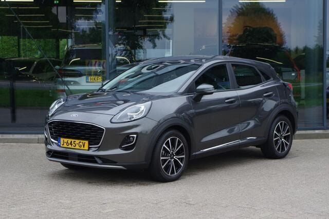 Grijs, metallic lak Gebruikt 2020 Ford Puma Titanium X SUV | € 18.700 (Goede deal) - Afbeelding 1/4