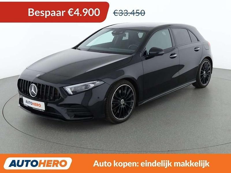 Occasion Mercedes A250 AMG line 224 PK (164 kW) 2019 Zwart Hatchback
