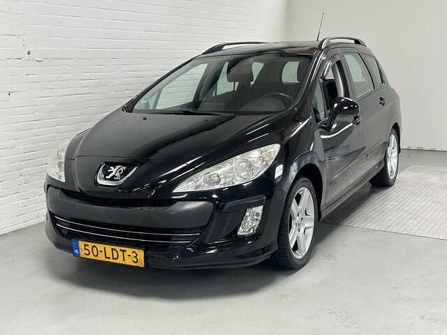 Zwart Gebruikt 2010 Peugeot 308 Stationwagen | € 1.999 (Eerlijke prijs) - Afbeelding 1/4