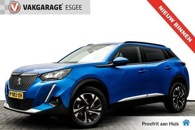 Blauw, metallic lak Gebruikt 2021 Peugeot 2008 Allure SUV | € 19.945 (Eerlijke prijs) - Afbeelding 1/4