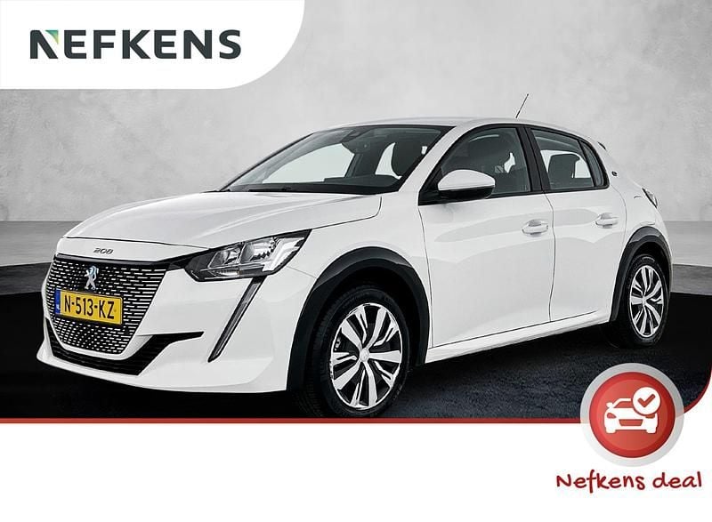 Wit Gebruikt 2021 Peugeot e-208 Active Hatchback | € 14.225 (Goede deal) - Afbeelding 1/3