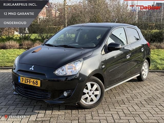 Zwart Occasion 2015 Mitsubishi Space Star Intense Hatchback | € 9.950 (Duur) - Afbeelding 1/4