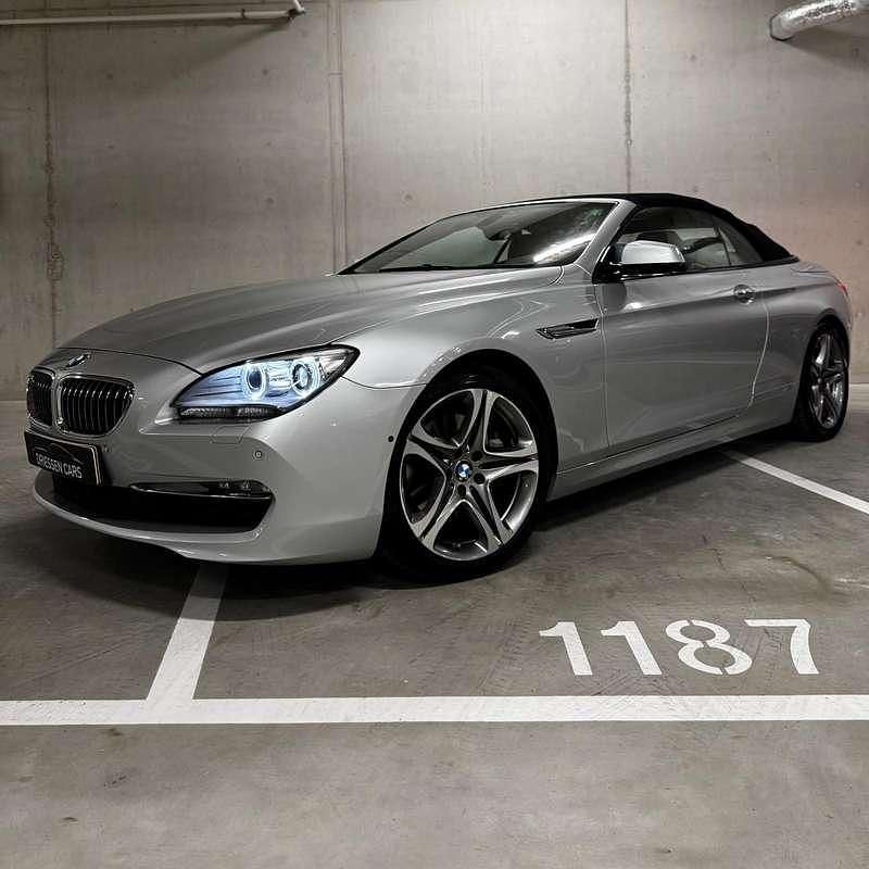 Grijs Gebruikt 2012 BMW 640 Cabriolet Executive Cabriolet | € 33.500 (Duur) - Afbeelding 1/4
