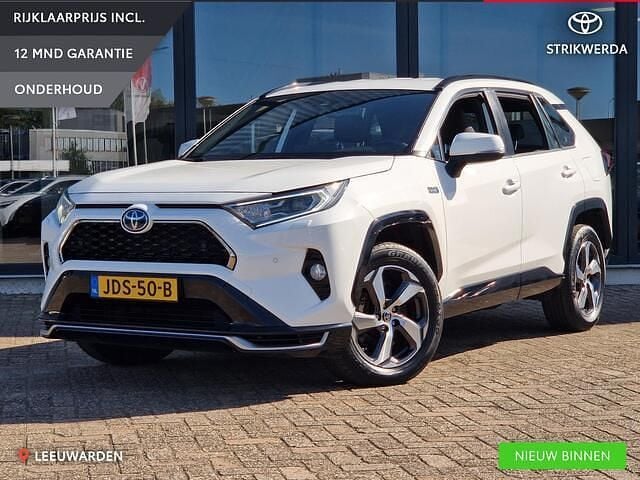 Wit Gebruikt 2021 Toyota RAV4 Business Edition SUV | € 36.950 (Eerlijke prijs) - Afbeelding 1/4