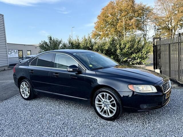 Zwart Gebruikt 2007 Volvo S80 Summum Sedan | € 4.450 (Eerlijke prijs) - Afbeelding 1/4