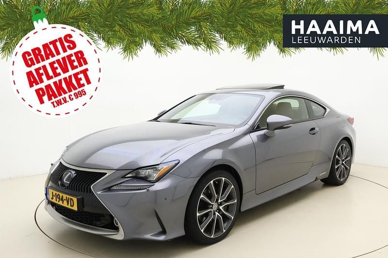 Grijs Gebruikt 2019 Lexus RC300h Sport Line Coupé | € 37.445 (Eerlijke prijs) - Afbeelding 1/4