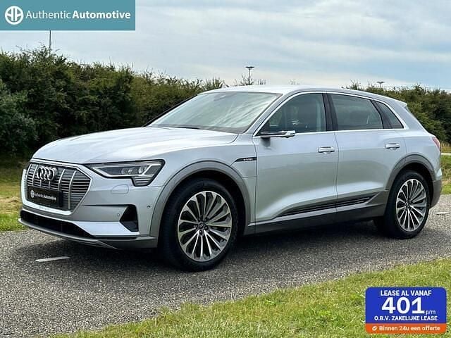 Zilver Gebruikt 2019 Audi e-tron Advanced Plus SUV | € 28.950 (Super prijs) - Afbeelding 1/4