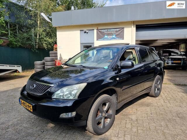 Zwart Gebruikt 2004 Lexus RX300 President Line SUV | € 8.950 - Afbeelding 1/4