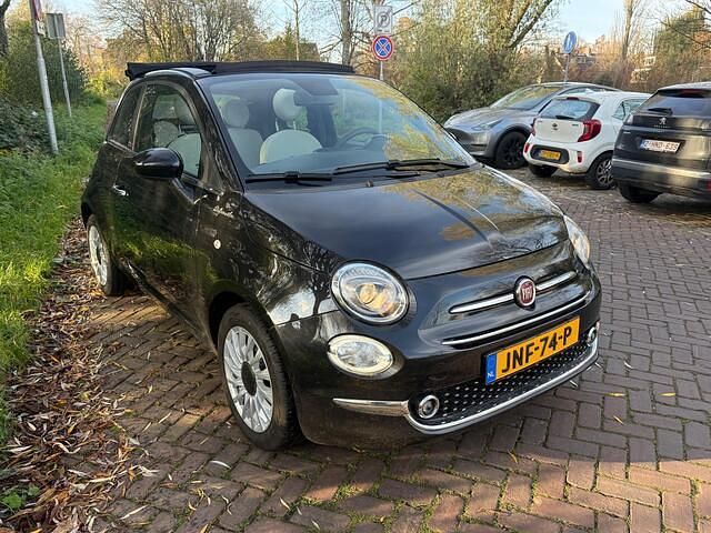 Occasion Fiat 500C Dolcevita 70 PK (51 kW) 2022 Zwart Cabriolet