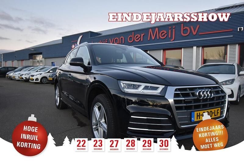 Zwart Occasion 2020 Audi Q5 S-Line SUV | € 28.999 (Super prijs) - Afbeelding 1/4
