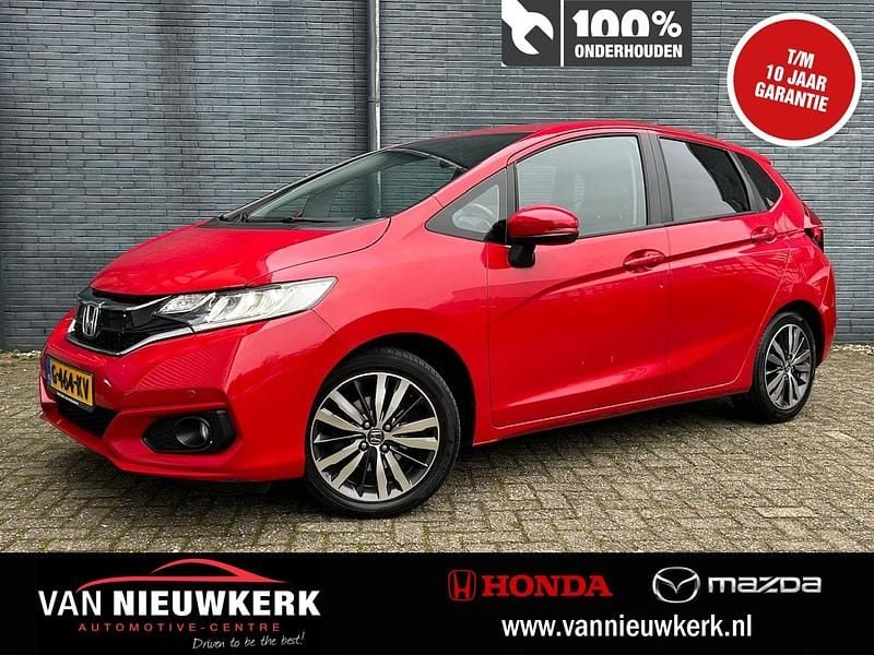 Rood Occasion 2019 Honda Jazz Elegance Hatchback | € 17.400 (Eerlijke prijs) - Afbeelding 1/4