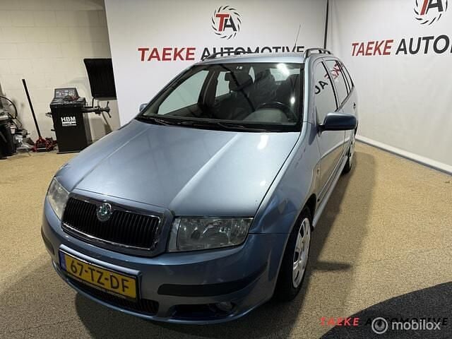Blauw Gebruikt 2007 Skoda Fabia Ambiente Stationwagen | € 750 (Goede deal) - Afbeelding 1/4