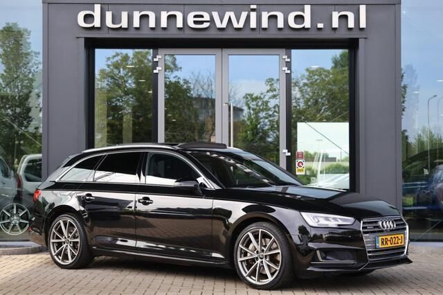 Zwart Gebruikt 2017 Audi A4 S-Line Stationwagen | € 25.950 (Iets duurder) - Afbeelding 1/4