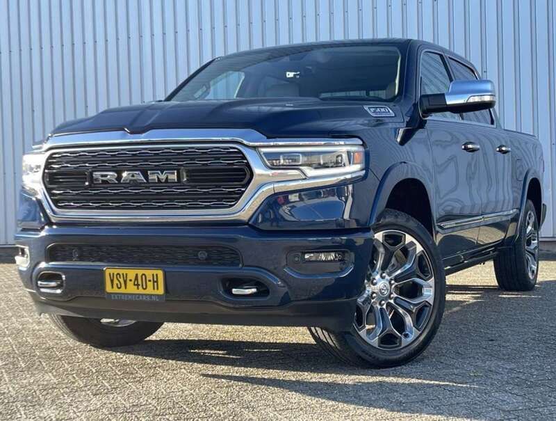 Blauw Gebruikt 2022 Dodge Ram Limited Pickup | € 69.950 (Iets duurder) - Afbeelding 1/4