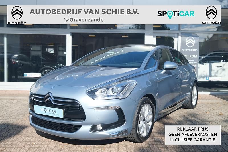 Blauw Gebruikt 2013 Citroën DS5 Business Class Hatchback | € 10.950 (Eerlijke prijs) - Afbeelding 1/4
